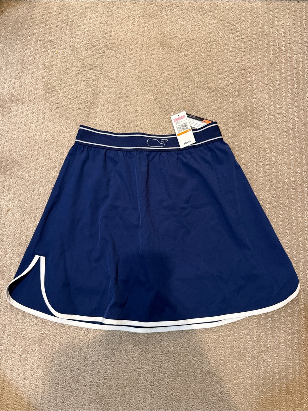 Vineyard Vines Navy Skort with White Trim